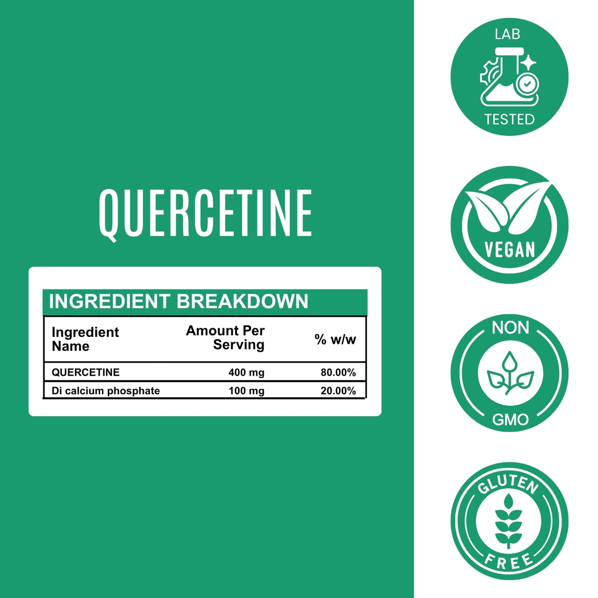Quercetin - 600 mg