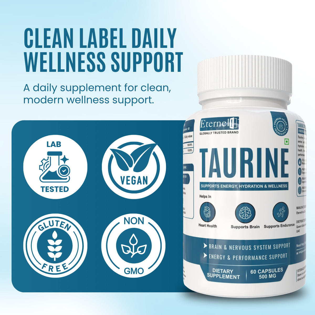 Taurine - 500mg