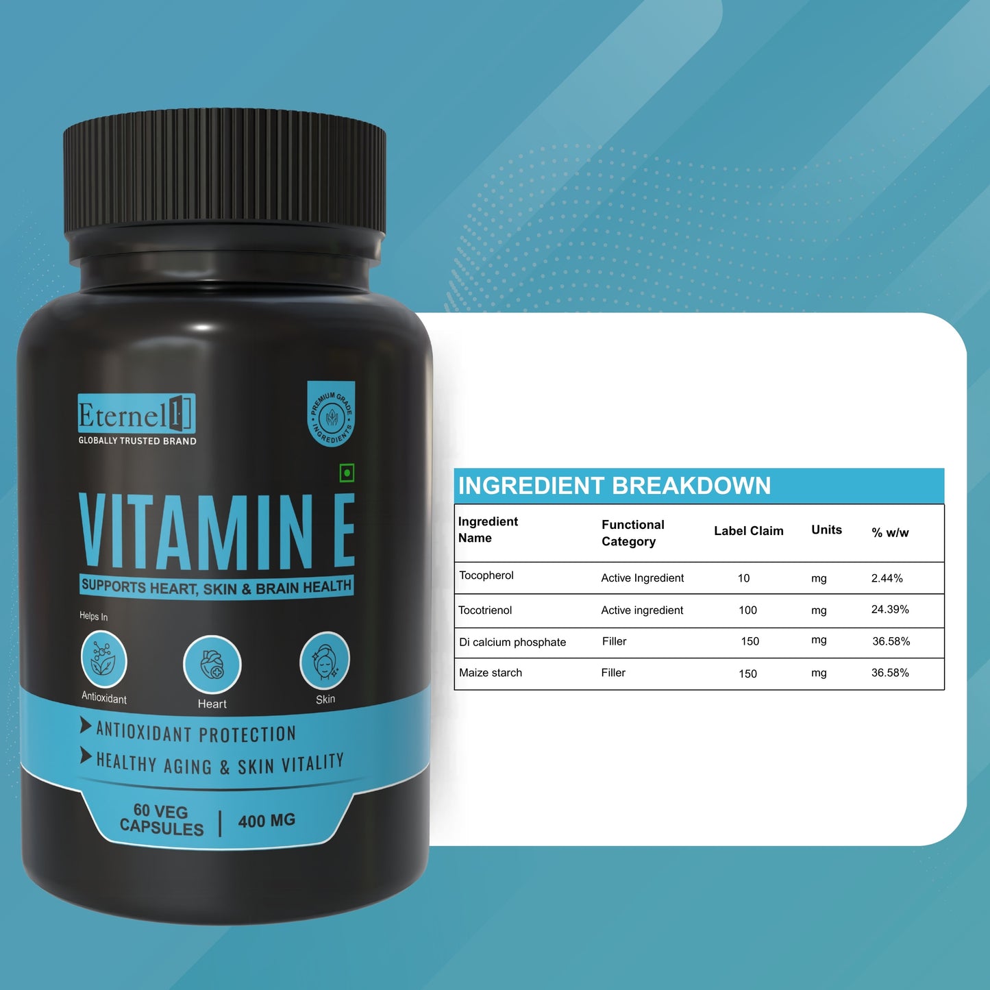 Vitamin E - 400 mg