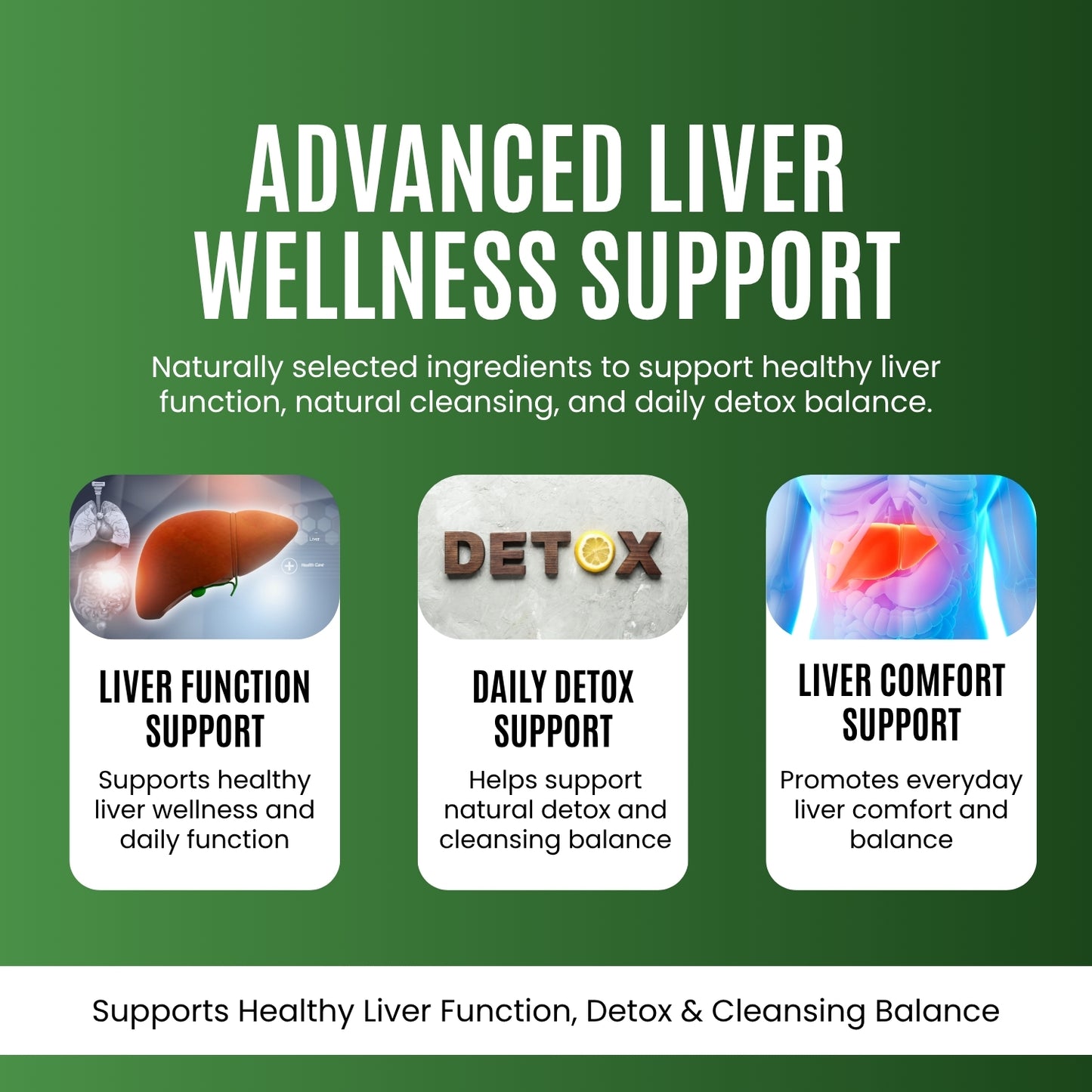 Liver Cleanse Capsules 650 mg – Detox & Liver Support