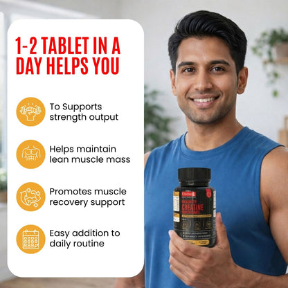 Micronized Creatine Monohydrate Tablets - 500 mg