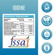 Iodine Tablets - 100 mcg