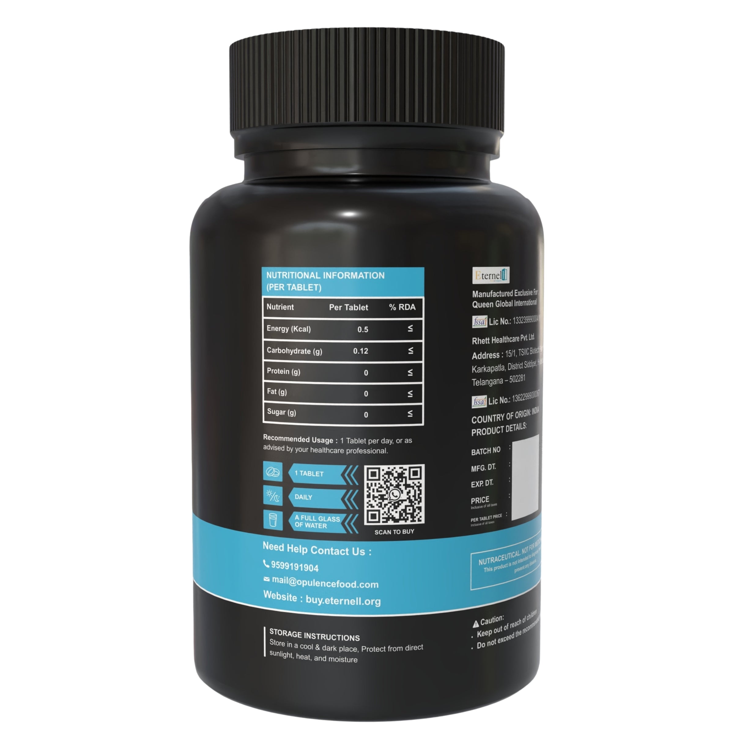 Iodine Tablets - 100 mcg