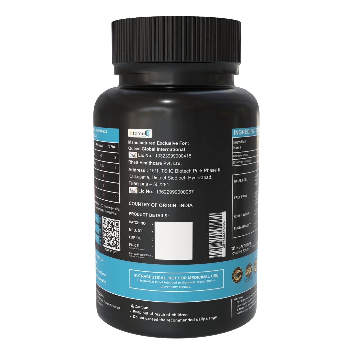 Rhodiola Rosea - 450 mg