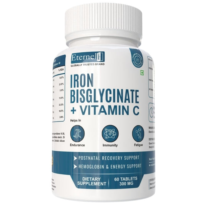Iron Bisglycinate Vitamin C male Tablet - 300mg