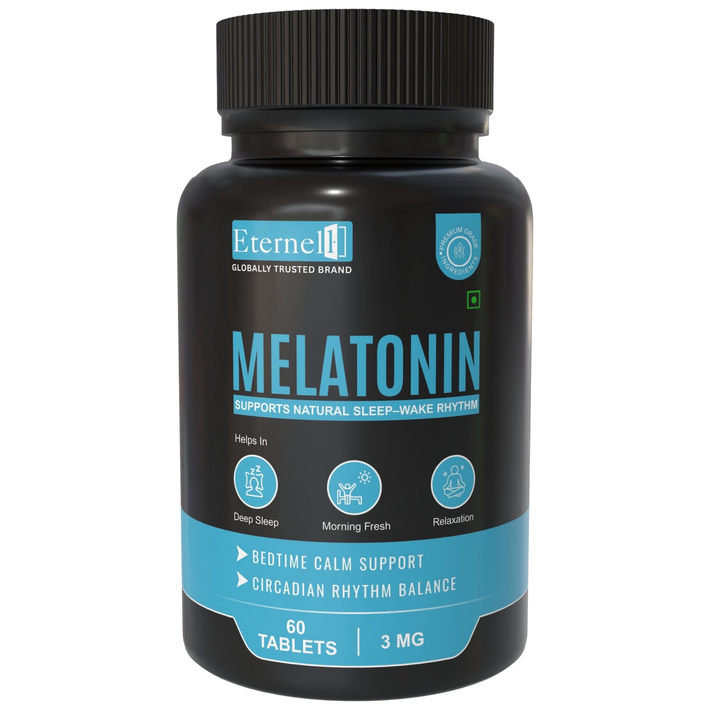 Melatonin 3 mg – Deep Sleep & Recovery Support