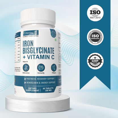 Iron Bisglycinate Vitamin C male Tablet - 300mg