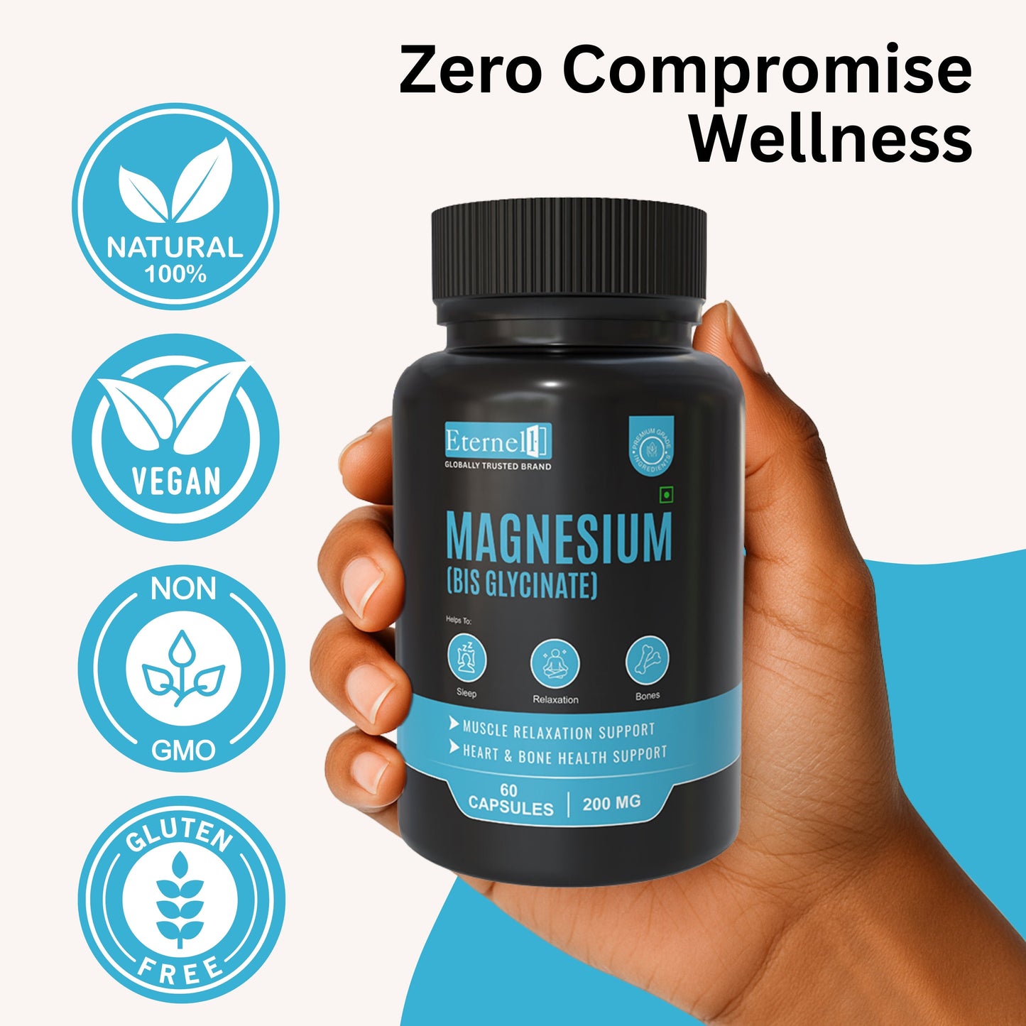 Magnesium Bis Glycinate - 200 mg