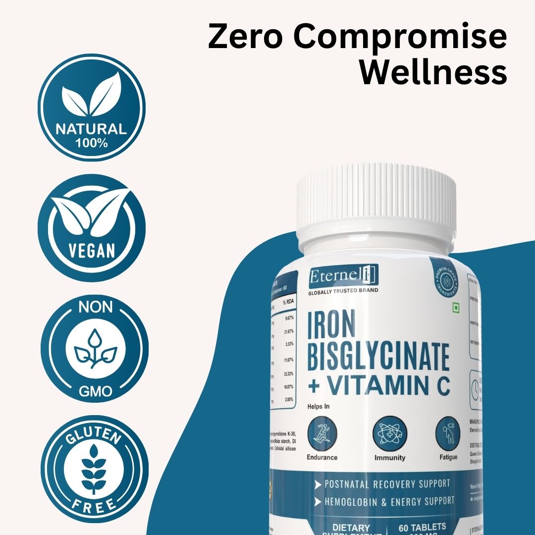 Iron Bisglycinate Vitamin C male Tablet - 300mg