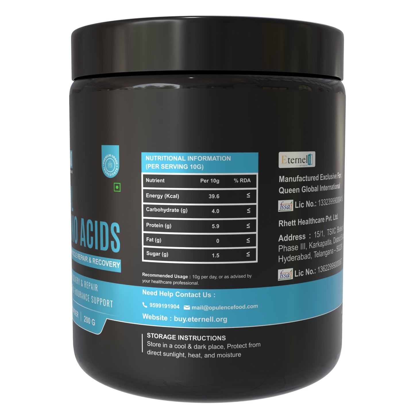 Total Amino Acids Powder - 200 g