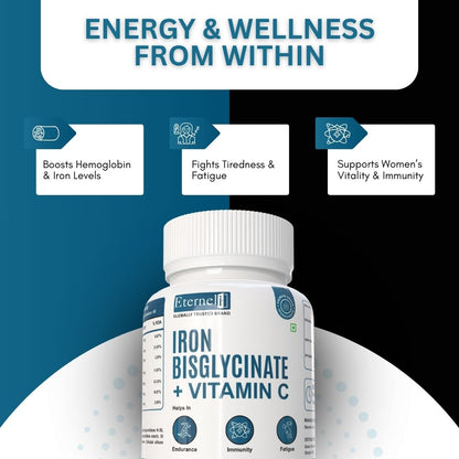 Iron Bisglycinate Vitamin C male Tablet - 300mg