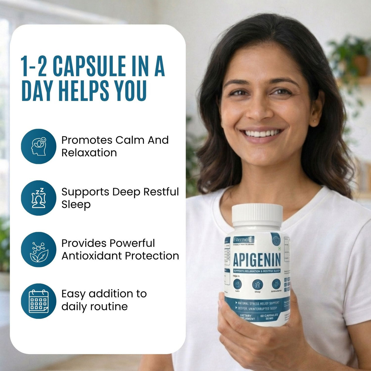 Apigenin Capsules - 50 mg