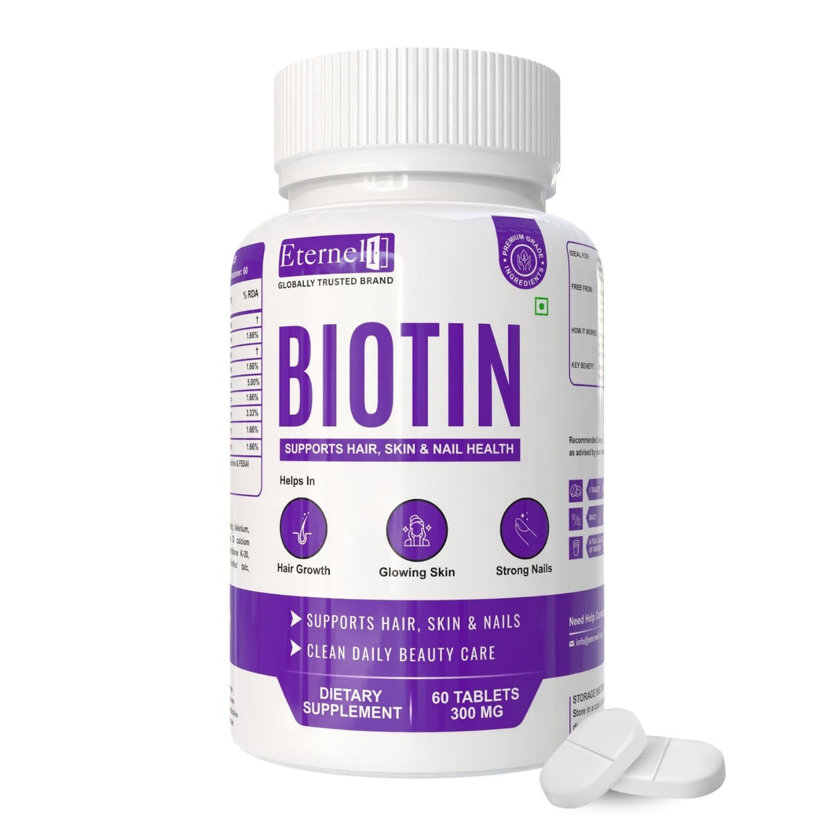 Biotin - 300 mg