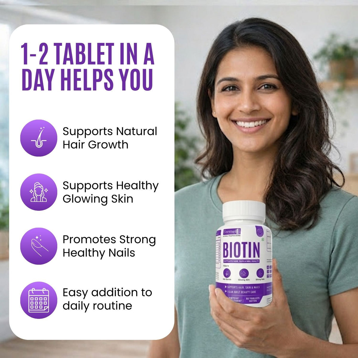 Biotin - 300 mg