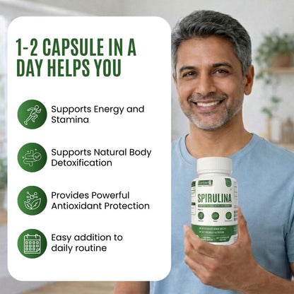 Spirulina Capsules - 400 mg