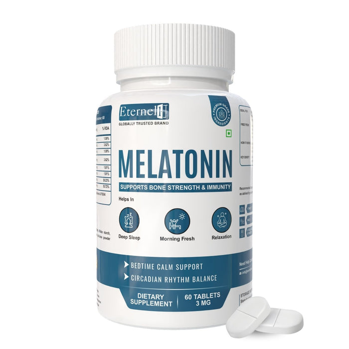 Melatonin 3 mg – Deep Sleep & Recovery Support