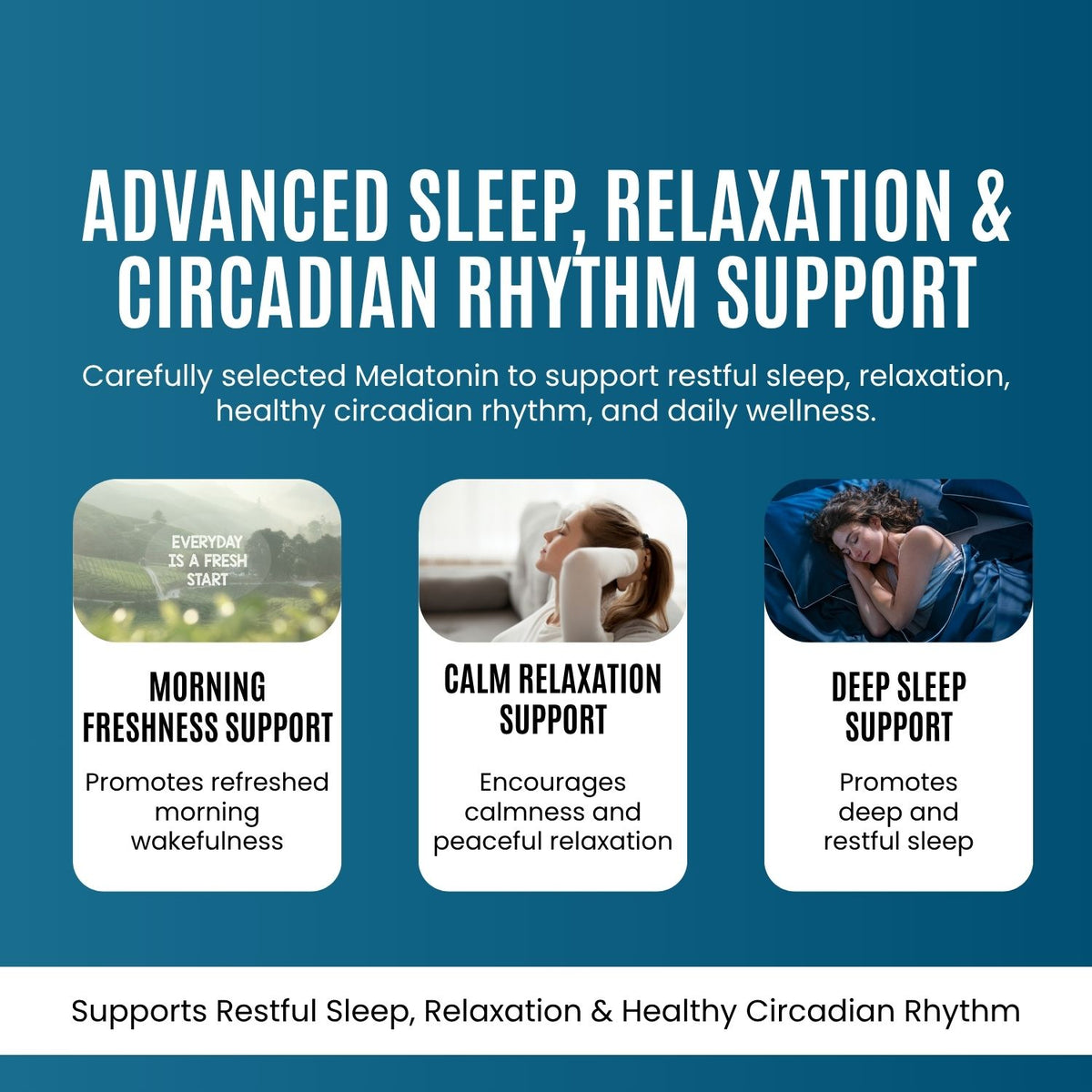 Melatonin 3 mg – Deep Sleep & Recovery Support
