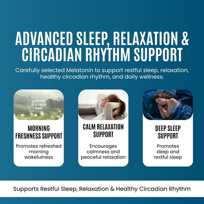 Melatonin 3 mg – Deep Sleep & Recovery Support