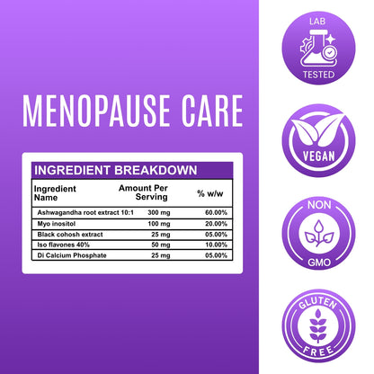 Menopause Care 500 mg - Hormonal Balance Support