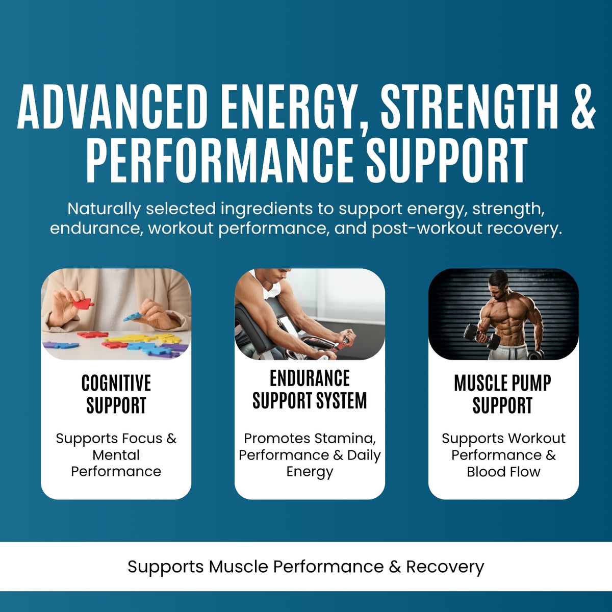 Pre Workout - 500 mg Capsules – Energy & Focus Support