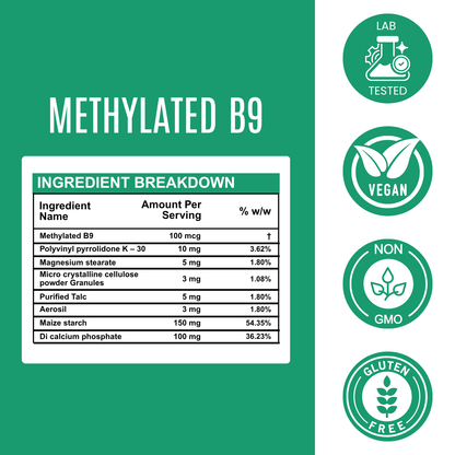 Methylated B9 Tablet - 100mcg