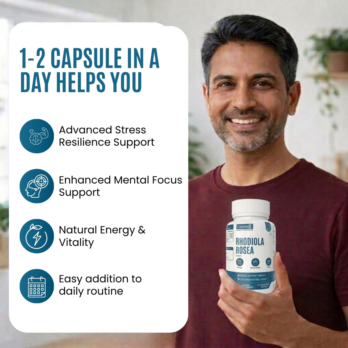 Rhodiola Rosea - 450 mg