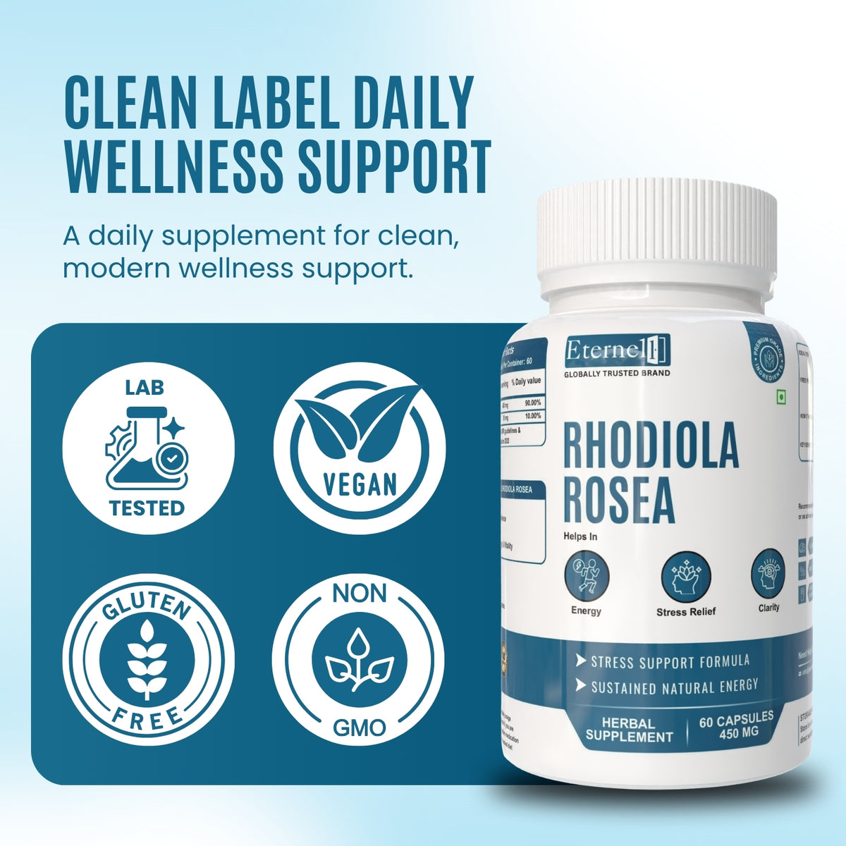 Rhodiola Rosea - 450 mg