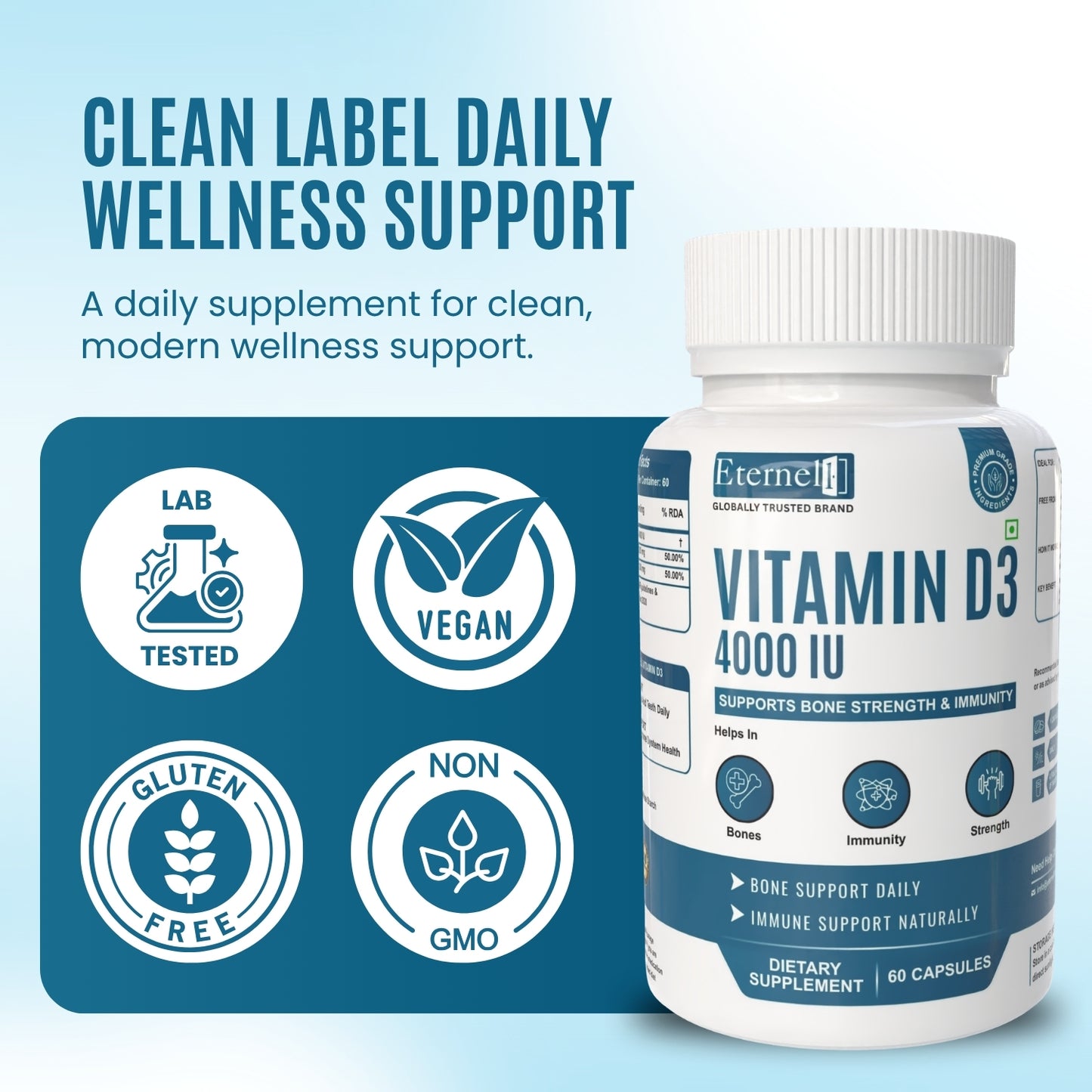 Vitamin D3 -  4000 IU
