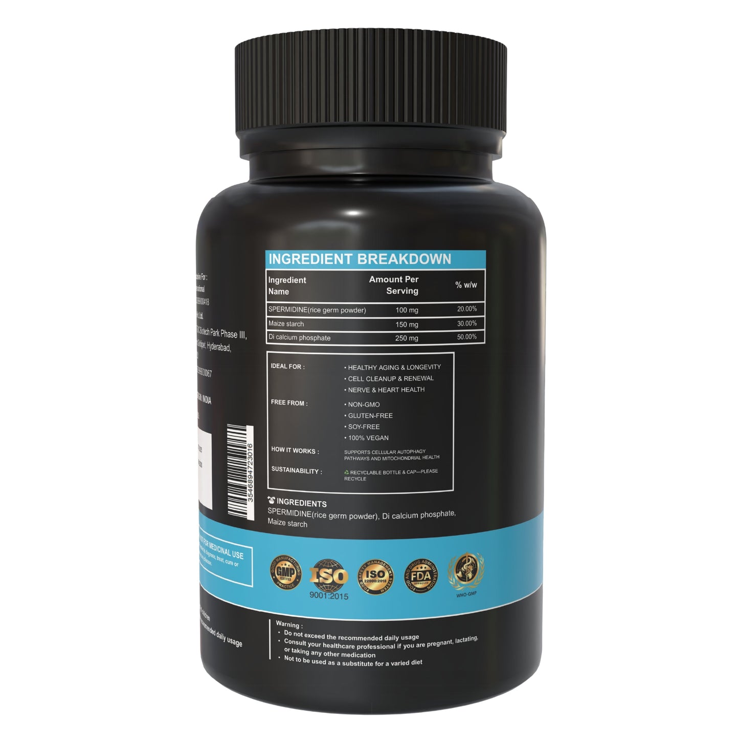 Spermidine - 100 mg