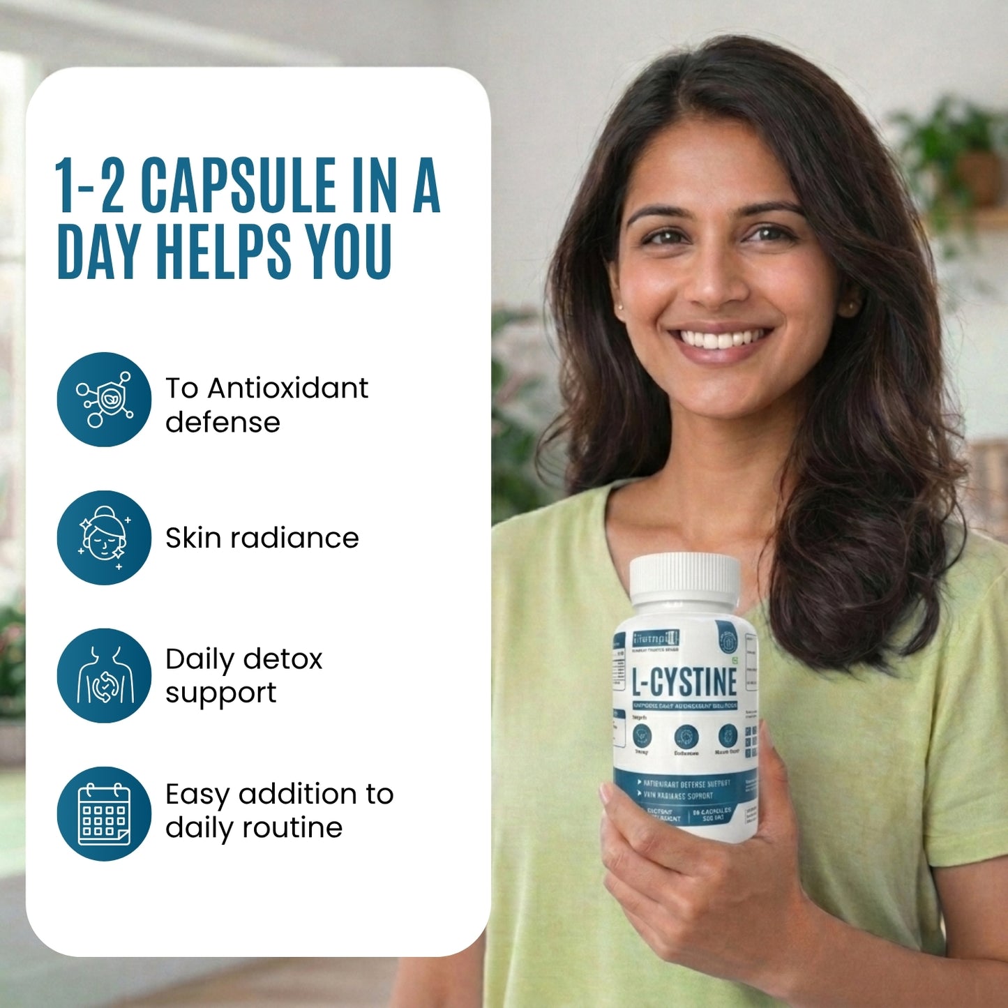 L-Cystine - 500mg Capsules