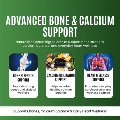 Calcium + Vitamin D3 K2 MK-7 Tablet – 500 mg