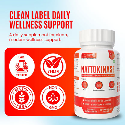 Nattokinase Capsules 250 mg – Heart & Circulation Support
