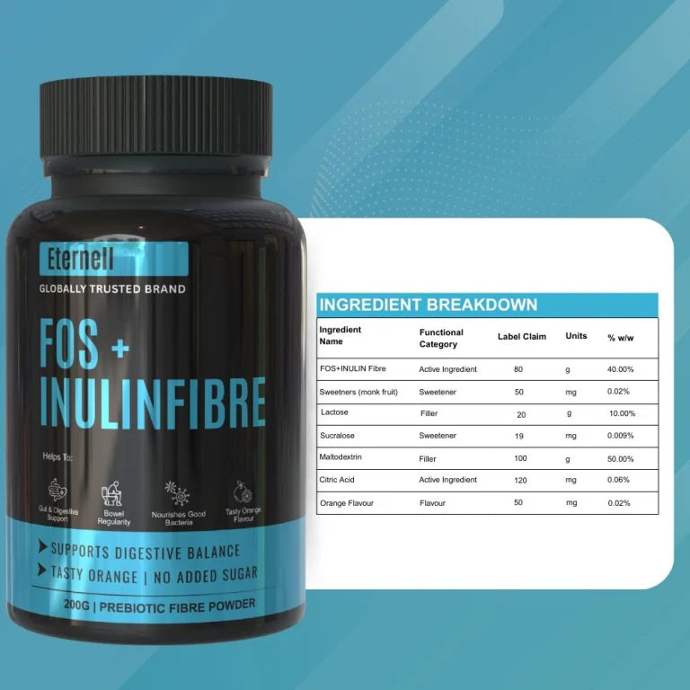 FOS+INULIN Fibre – 200g powder -2