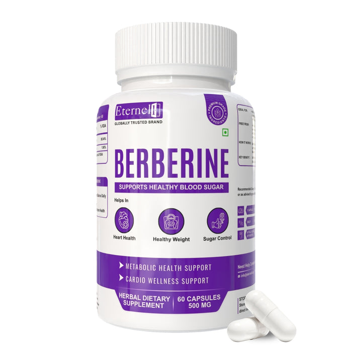 Berberine 500 mg – Blood Sugar & Metabolic Support