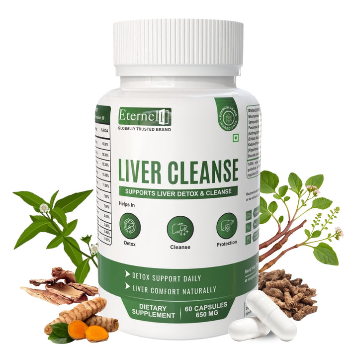 Liver Cleanse Capsules 650 mg – Detox & Liver Support