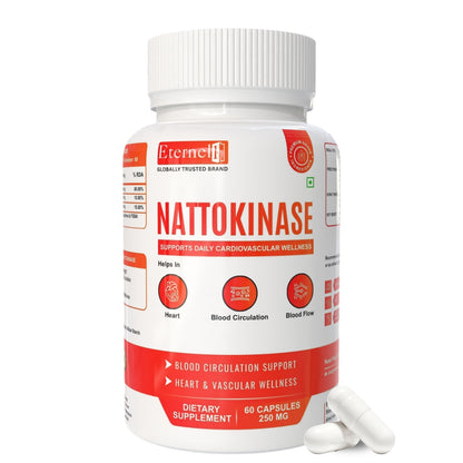 Nattokinase Capsules 250 mg – Heart & Circulation Support