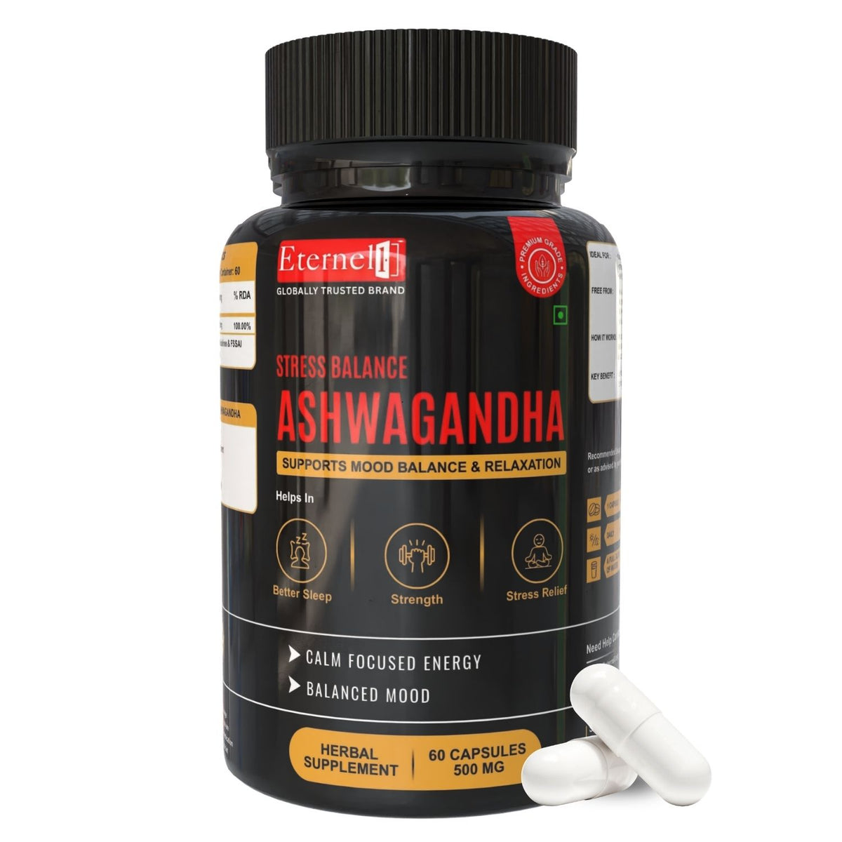 Ashwagandha Capsules - 500 mg